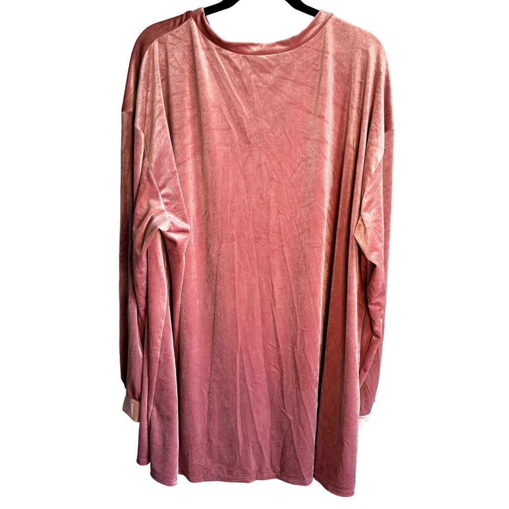 Fashion Nova Velvet Tunic - Mauve - 3x - Picture 2 of 5